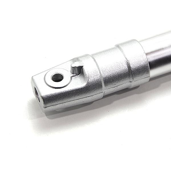 新品 27パイ ZXタイプ フロントフォーク シルバー 銀/ディスク化 新品 27パイ ZXタイプ フロントフォーク シルバー 銀/ディスク化