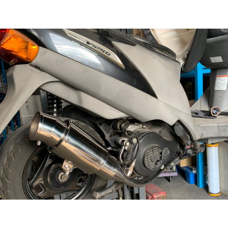 アドレスV125 CF4EA CF46A スーパーショートマフラー チタン アドレスV125 CF4EA CF46A スーパーショートマフラー チタン