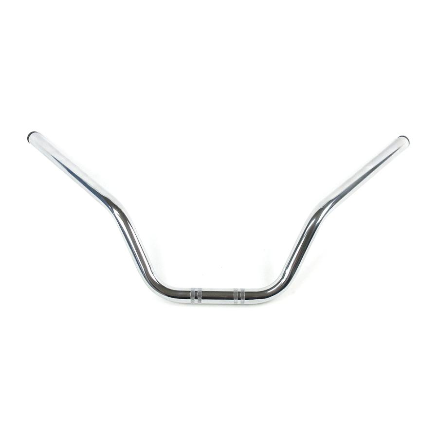 新品 シボリ ハンドルバー スチール メッキ ◇ 絞り マグザム