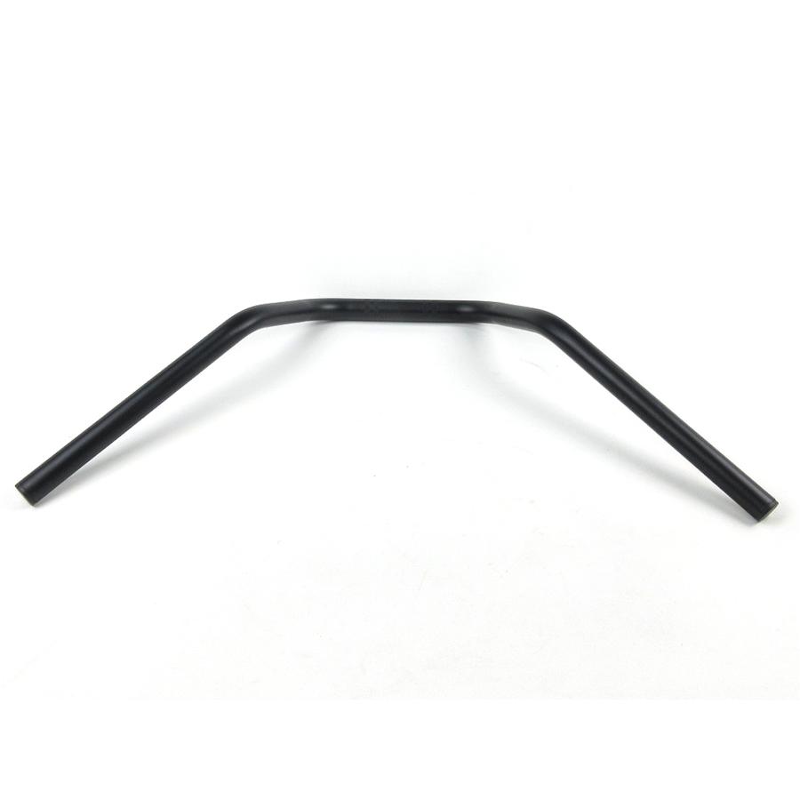 新品 シボリ ハンドルバー スチールマッドブラック 絞り マグザム