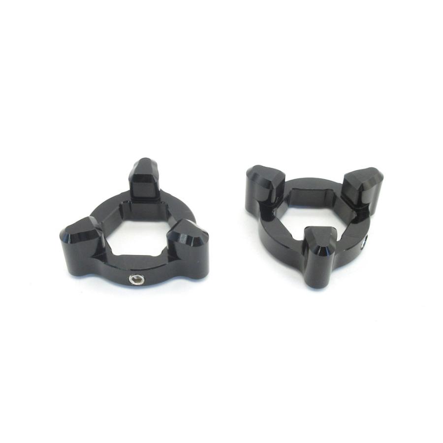 14mm イニシャルアジャスター プリロードアジャスター 3pin 黒 2 14mm イニシャルアジャスター プリロードアジャスター 3pin 黒 2