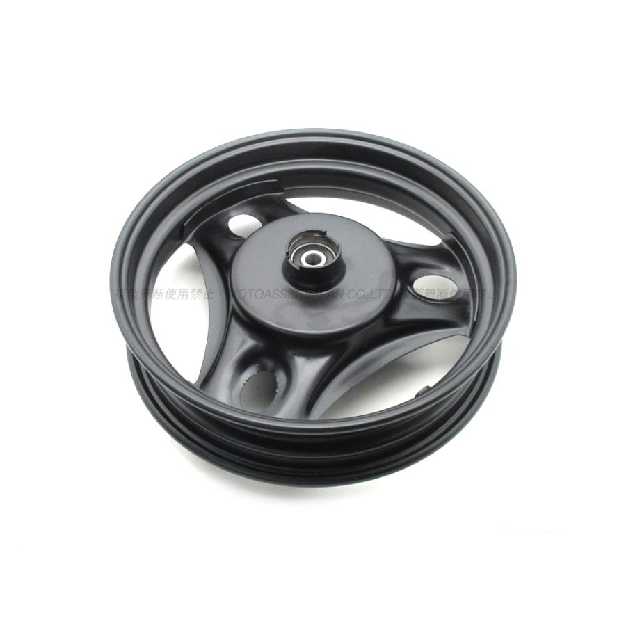 JOG系 新品 フロントホイール ディスク車用 Lバルブ付き / ジョグ