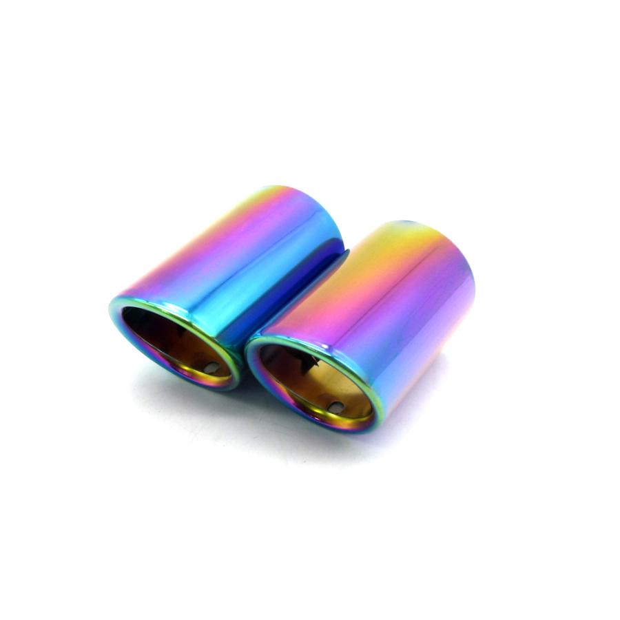 汎用 マフラーカッター チタンカラー / ストレート出しマフラー