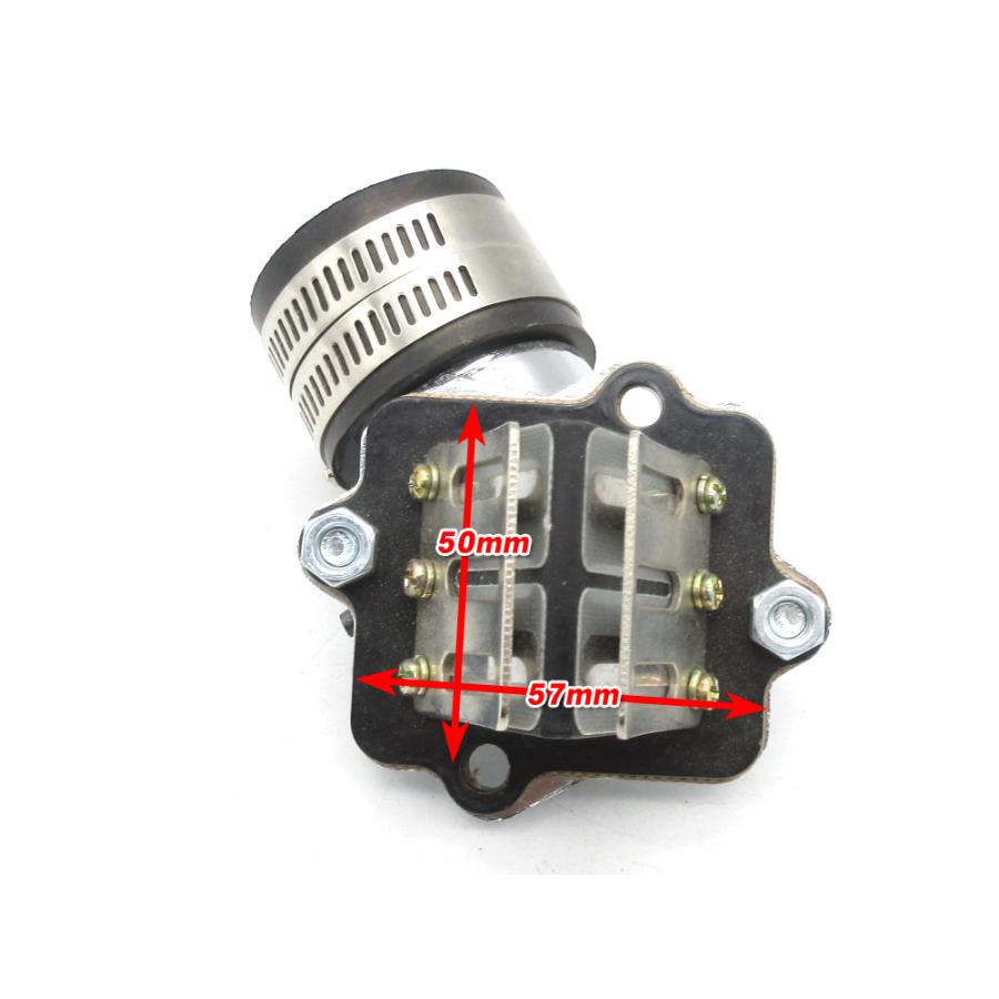 JOG系 28mm〜32mm BIGキャブ インテークマニホールド リードバルブ