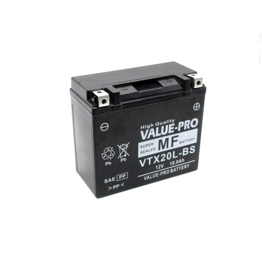 新品 充電済バッテリー VTX20L-BS 互換 YTX20L-BS / kawasaki JET