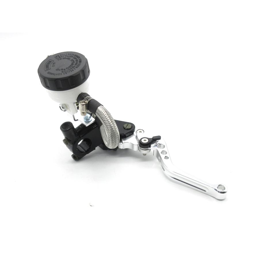 別体ブレーキマスター クラッチ ブレーキレバー 銀 1/2インチ ◇ 汎用