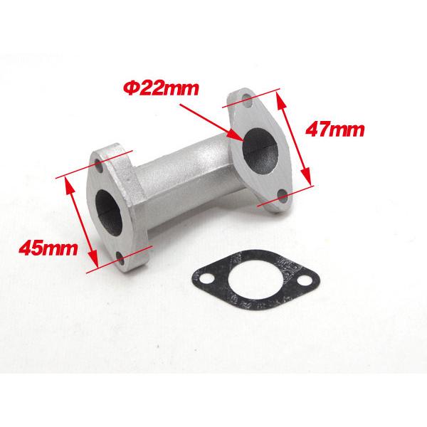 カブ リトルカブ ビッグキャブ用 インテークマニホールド 内径22mm