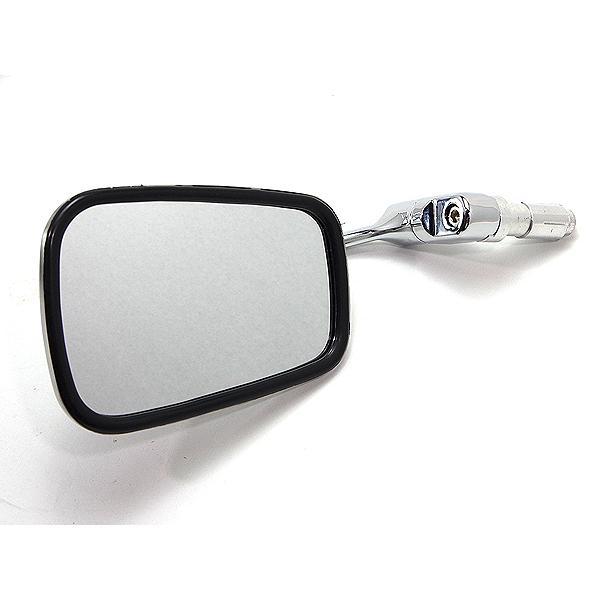 バーエンド ミラー 汎用 HALCYON ハルシオンタイプ 角型 SR400 XS W650