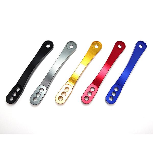 3段階調整 シート高調整 ローダウン リンクロッド シルバー 銀色