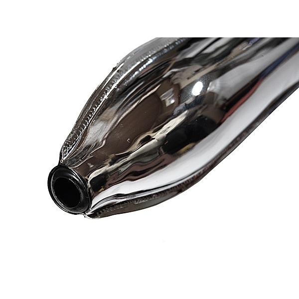スーパーショートマフラー メッキ / 新品 カスタムショート菅 HONDA