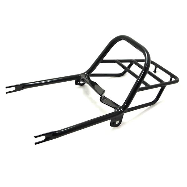 シャリィCHALY 新品 グラブバー付き リアキャリア 黒 ブラック