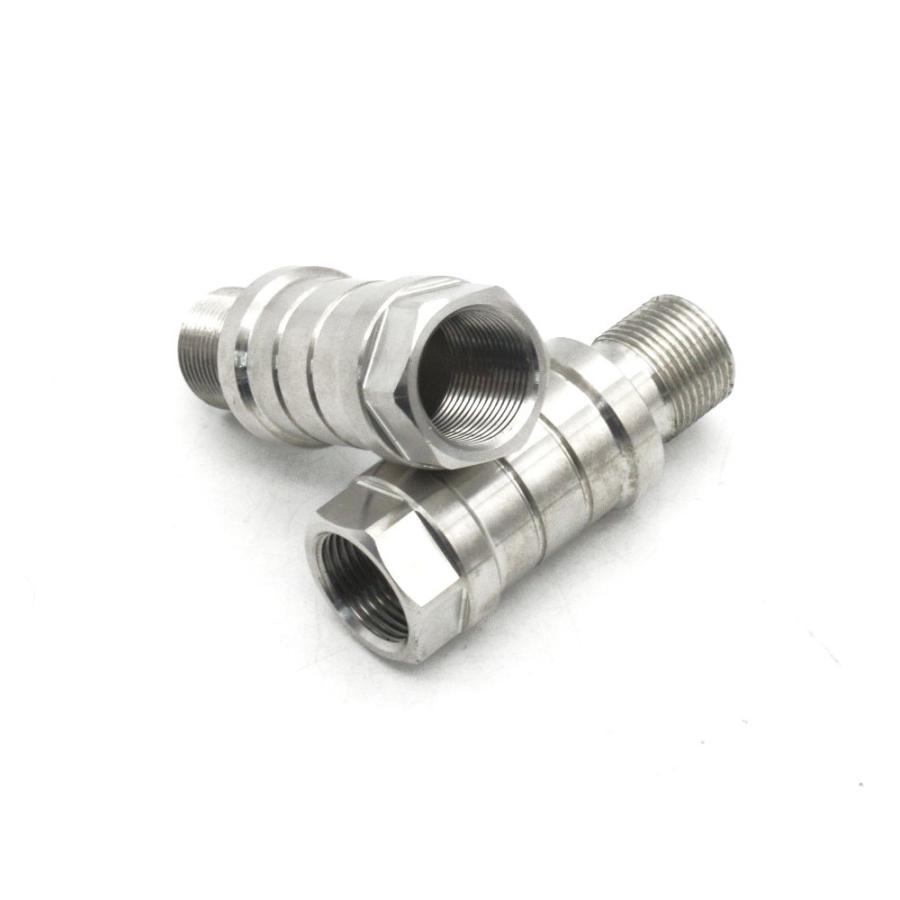 ロングアダプター 70mmタイプ　2本セット オーリンズ 25mm 延長アダプター 延長ジョイント 2個 / 硬質ステンレス