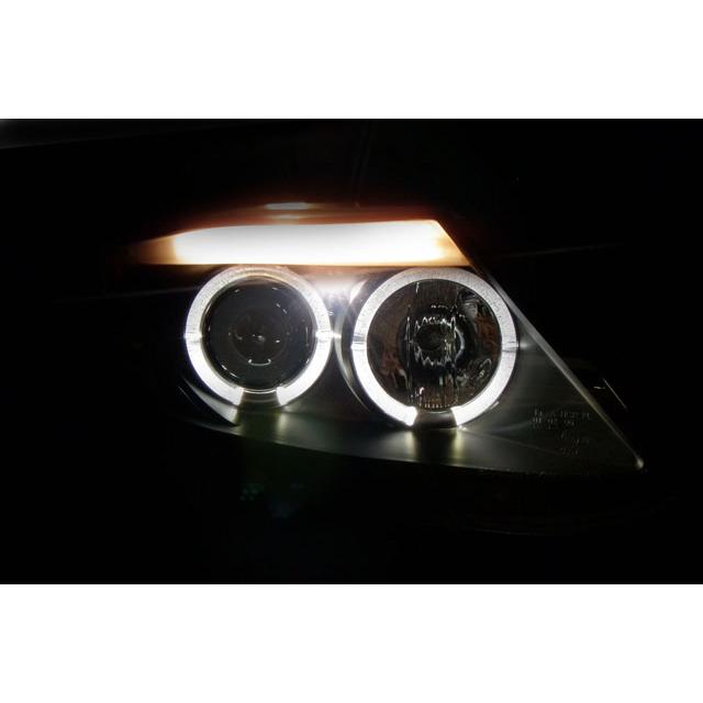 ヘッドライト エンジェルアイ プロジェクター クローム BMW E85/E86 