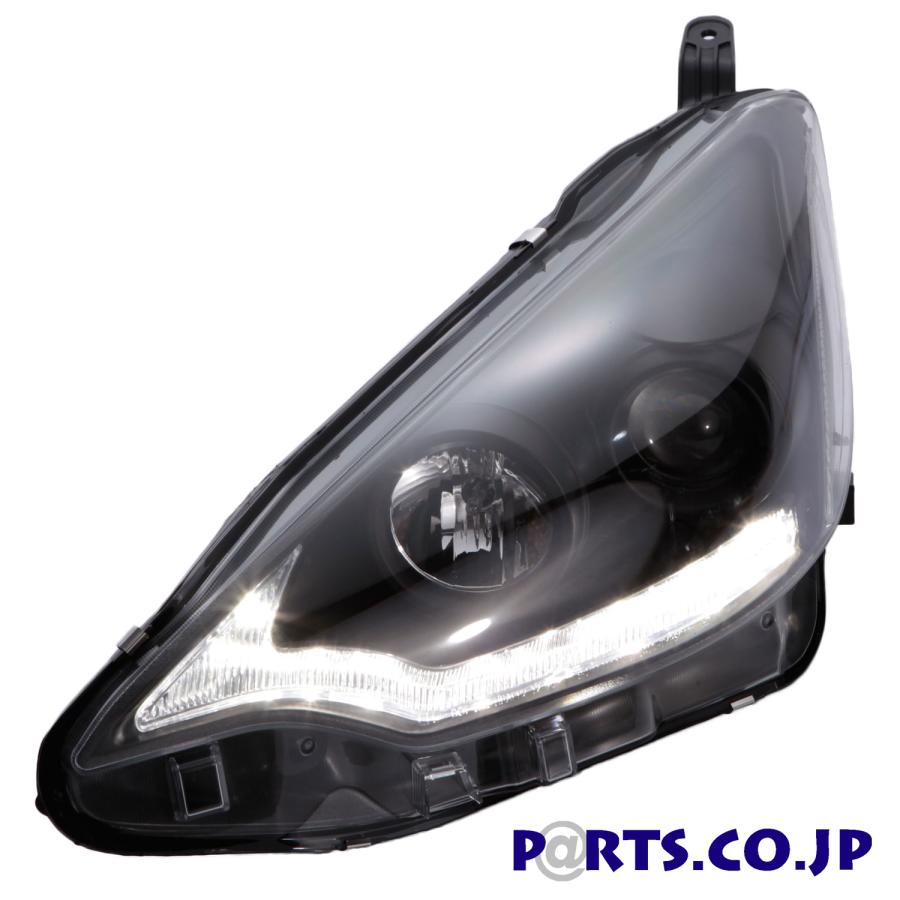 ボンボネロ　アクア　新品未使用 DRLプロジェクターヘッドライト ブラック 12〜17 アクア 前期