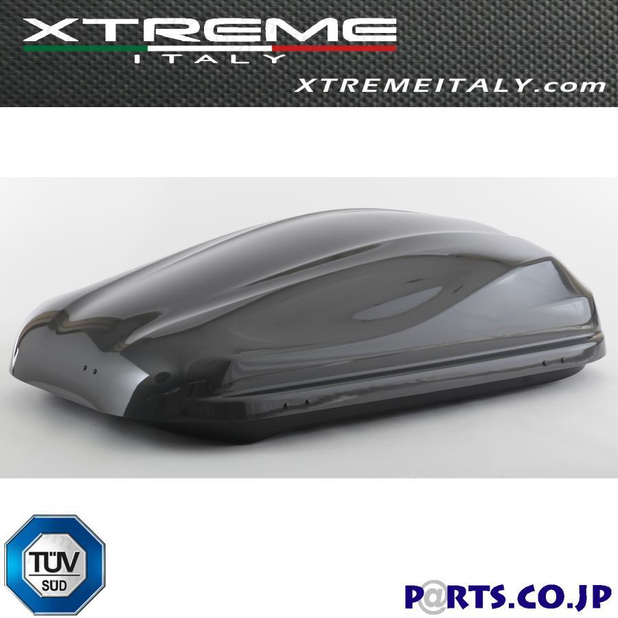 全国組立設置無料 個人宅配送 ルーフボックス 370リットル メタリックグレー イタリア製 エクストリーム コンパクトカーや軽自動車に 楽天1位 Homeofmalones Com