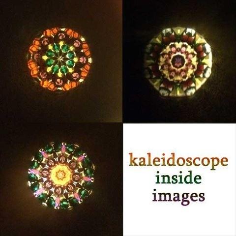 【米国職人によるハンドメイド】【made in USA】カレイドスコープ「万華鏡」【スパイラル】シルバーネックレス【kaleidoscope】_3