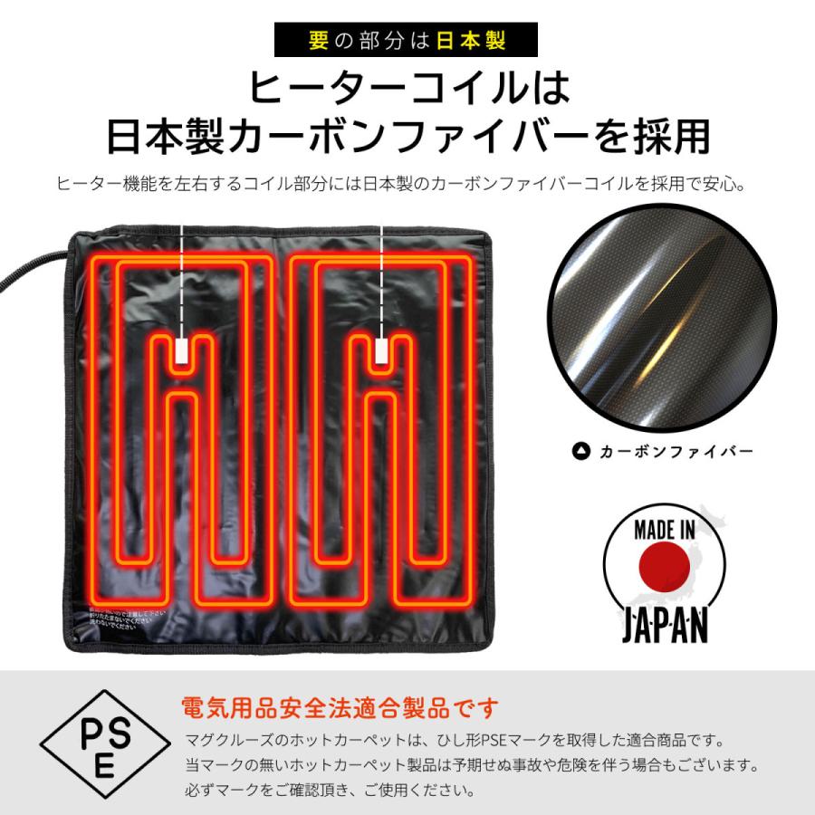 Magcruise ペット用ホットカーペット 日本製コイル 安全設計 猫 ペットヒーター 金属コーティング Mc Pet Hotcarpet Mag Cruise 通販 Yahoo ショッピング