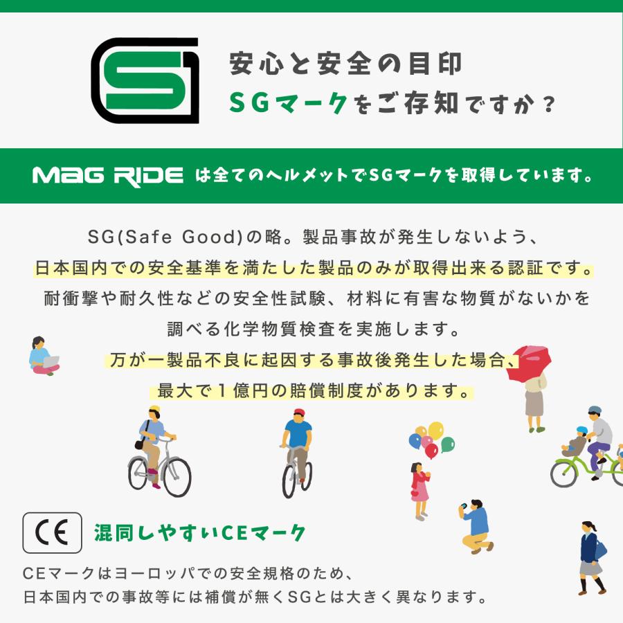 ヘルメット 子供 自転車 子供 キッズ ヘルメット 返品保証 日本最軽量 マグライド イチハチロク 46-50cm 1歳 3歳 SG認証 子供用 幼児 補助金対応 |  | 08