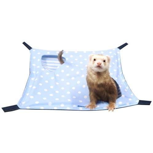レインボー]フェレット用大きめハンモック！抗菌消臭ハンモック