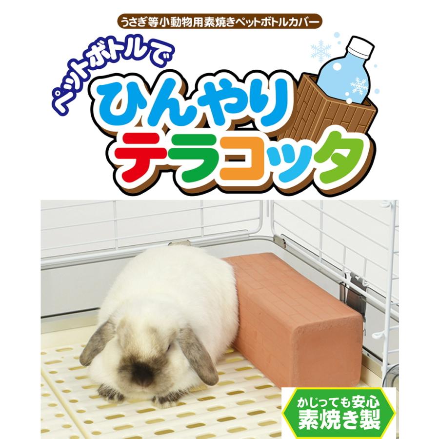 三晃商会 うさぎ用ペットボトルで ひんやりテラコッタ 小動物用品専門店e ペット屋さん 通販 Yahoo ショッピング