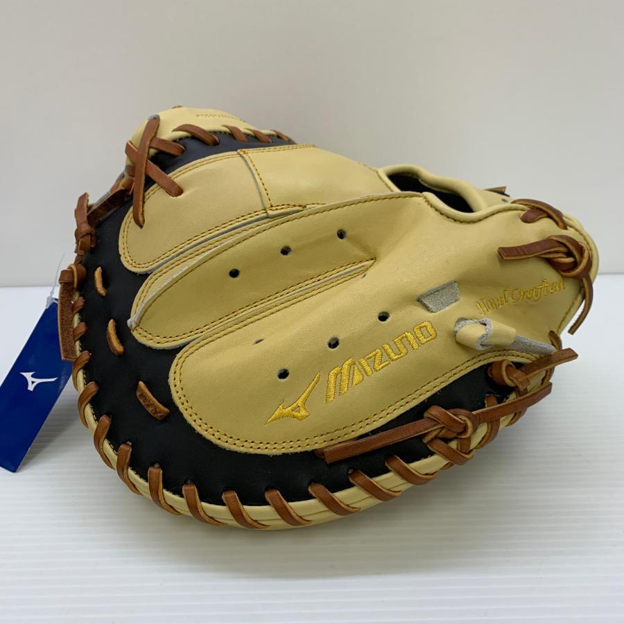 美品 本革 MIZUNO キャッチャーミット ミズノ 大人用 捕手 グラブ ミズノ MIZUNO プロセレクト 硬式 大人 一般 キャッチャーミット 捕手