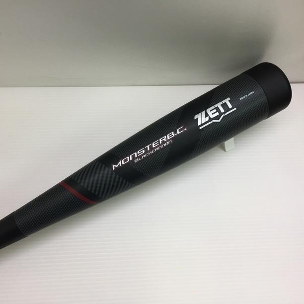中古品 ゼット ZETT モンスターブラックキャノン 軟式用FRP製 中古品 ゼット ZETT モンスターブラックキャノン 軟式用FRP製