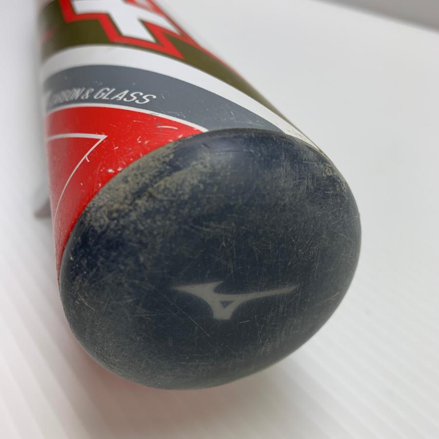 ミズノ MIZUNO ミズノプロ ソフトボール用 大人 一般 FRP製バット 1CJFS322 中古 ケース付き 野球 7665_6