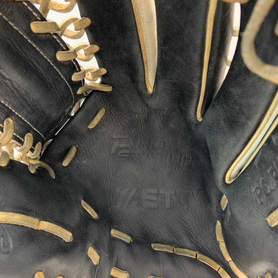 ゼット ZETT プロステイタス 硬式 大人 一般 外野手用 グローブ グラブ 右投げ BPG-PRO オーダー 中古品  野球 6675の画像