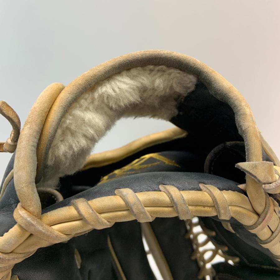 ゼット ZETT プロステイタス 硬式 大人 一般 外野手用 グローブ グラブ 右投げ BPG-PRO オーダー 中古品  野球 6675の画像