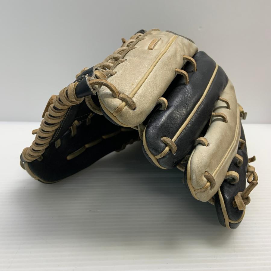 ゼット ZETT プロステイタス 硬式 大人 一般 外野手用 グローブ グラブ 右投げ BPG-PRO オーダー 中古品  野球 6675の画像