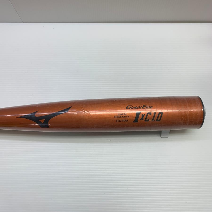 ミズノ MIZUNO グローバルエリート 硬式 大人 一般 金属製バット 1CJMH124 ミドルバランス 未使用品  野球 7664 ミズノ MIZUNO グローバルエリート 硬式 大人 一般 金属製バット
