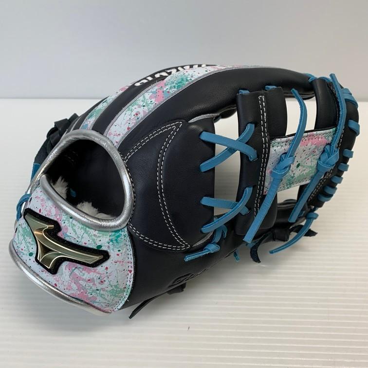 中古品 ミズノ MIZUNO グローバルエリート HselectionSIGNA プリントデザイン 軟式 内野手用グローブ 1AJGR31403 5157 中古品 ミズノ MIZUNO グローバルエリート HselectionSIGNA プリント