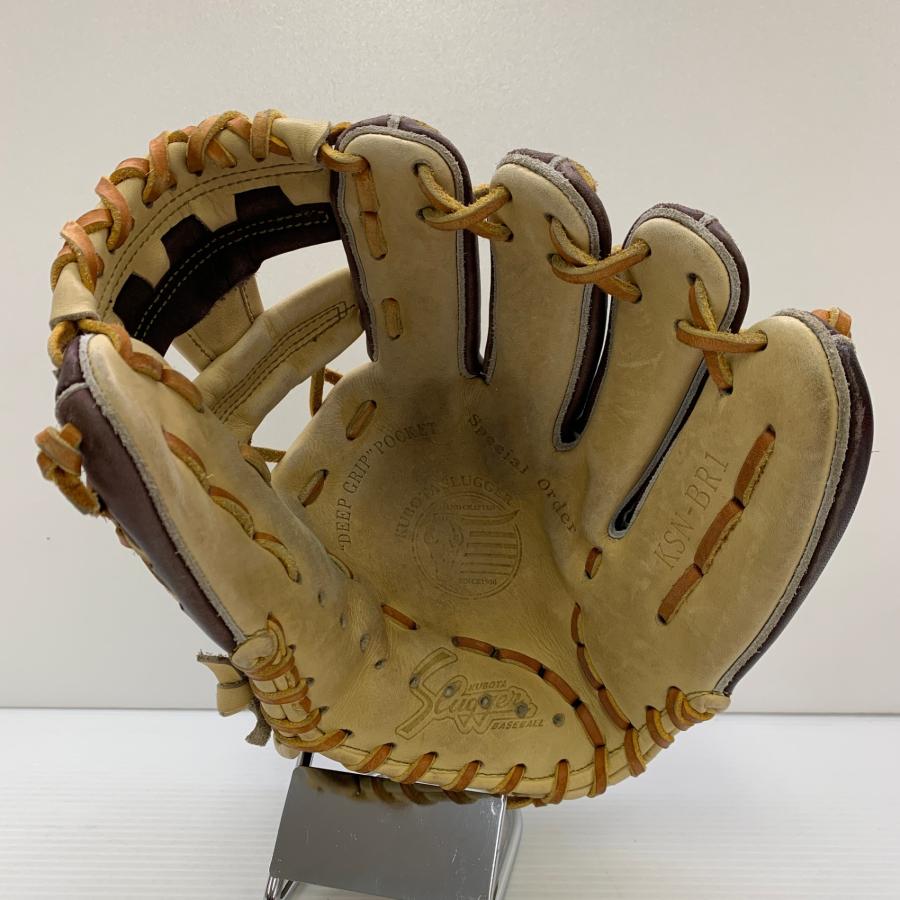 久保田スラッガー KUBOTA SLUGGER  軟式 大人 一般 内野手用 グローブ グラブ 右投げ KSN-BR1 中古品  野球 8023 久保田スラッガー KUBOTA SLUGGER 軟式 大人 一般 内野手用 グローブ