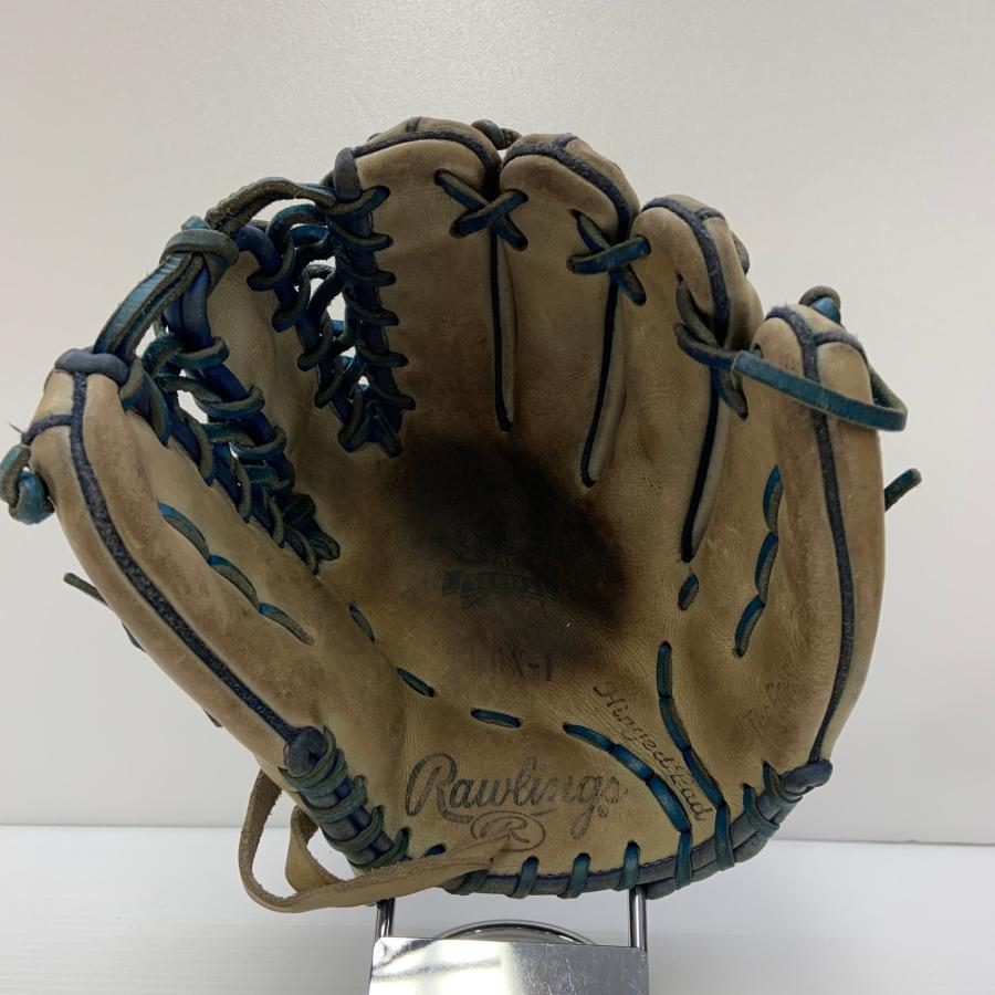 【未使用】Rawlings Trap-Eze 野球グローブ　軟式　右きき　外野手 RAWLINGS (ローリングス) 軟式グローブ ブラック×ブラウン ケース付
