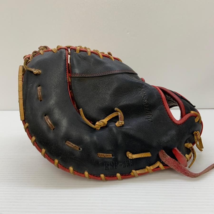 美品 久保田スラッガー 一般 軟式 ファーストミット 良型◎ 革質◎ 希少ラベル 久保田スラッガー KUBOTA SLUGGER 軟式 大人 一般 ファーストミット