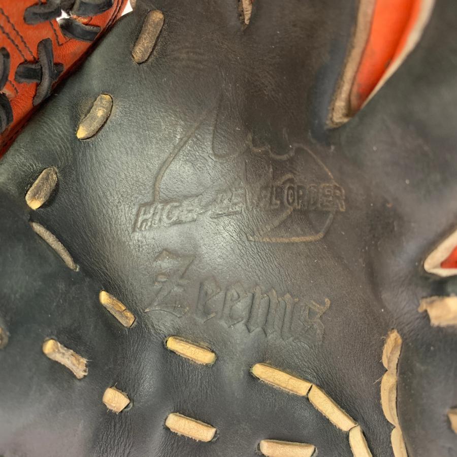 ジームス Zeems  軟式 大人 一般 内野手用 グローブ グラブ 右投げ オーダー 中古品  野球 8698_3
