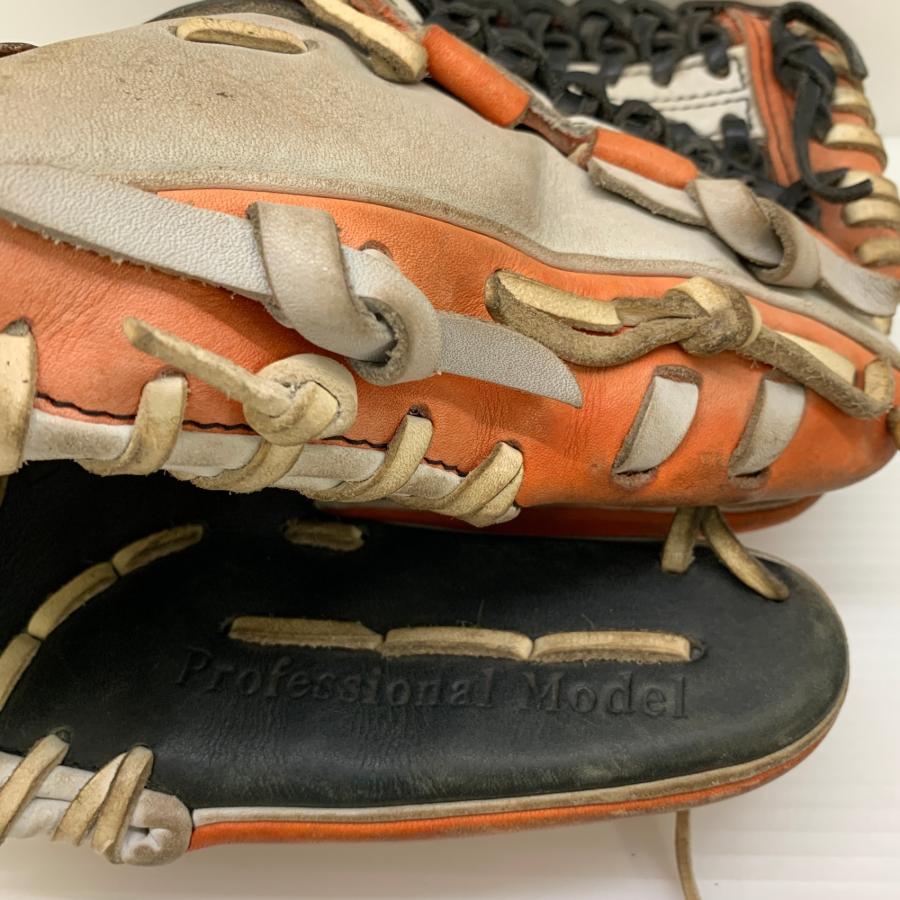 ジームス Zeems  軟式 大人 一般 内野手用 グローブ グラブ 右投げ オーダー 中古品  野球 8698_6