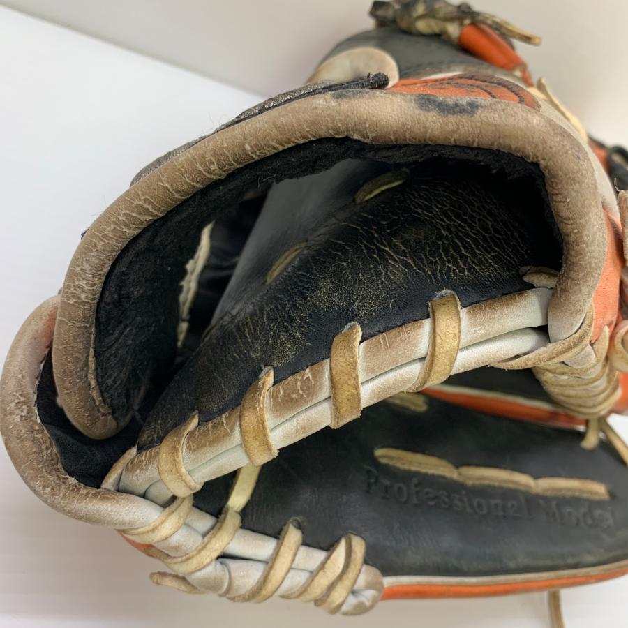 ジームス Zeems  軟式 大人 一般 内野手用 グローブ グラブ 右投げ オーダー 中古品  野球 8698_7