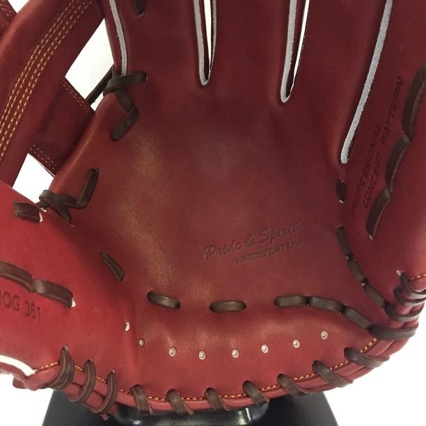 中古品 ゼット ZETT プロステイタス 硬式 内野手用グローブ 中古品 ゼット ZETT プロステイタス 硬式 内野手用グローブ
