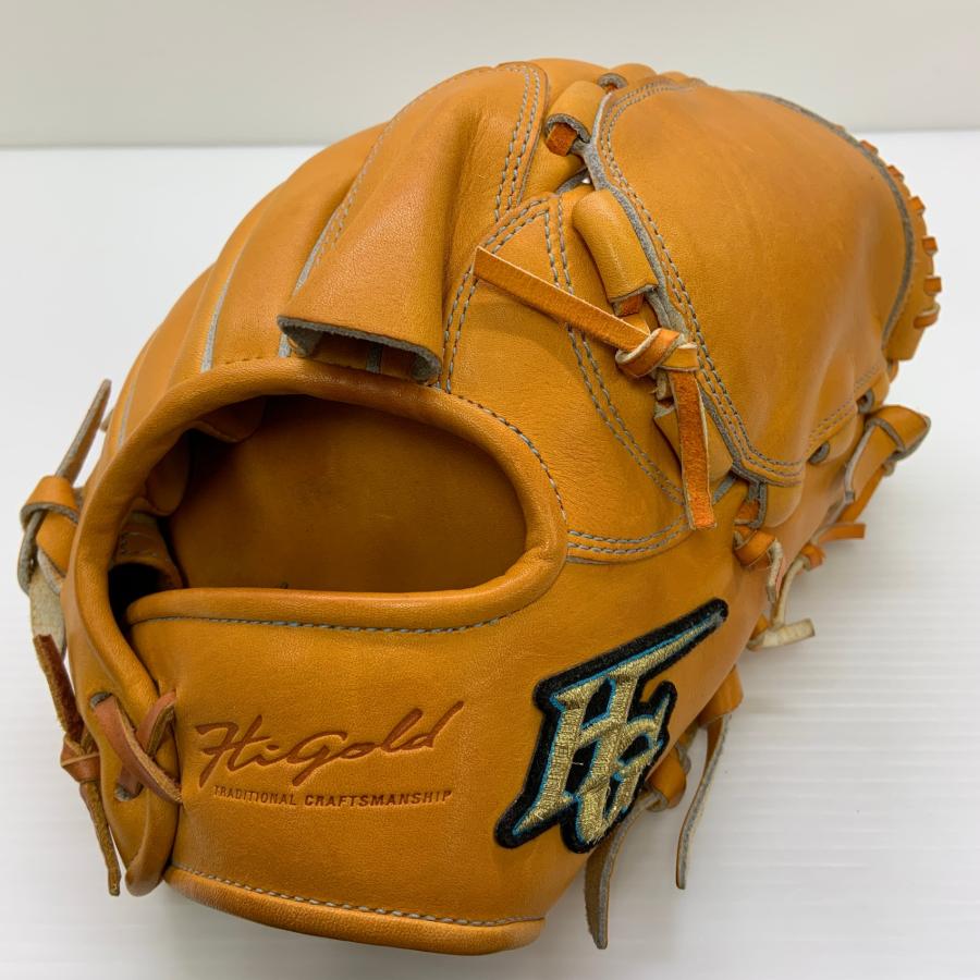 ハイゴールド HI-GOLD 心極 KKG-5001 軟式 大人 一般 投手用 グローブ ピッチャー グラブ 右投げ  中古品  野球 9087 ハイゴールド HI-GOLD 心極 KKG-5001 軟式 大人 一般 投手用 グローブ