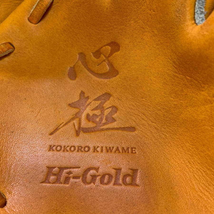ハイゴールド HI-GOLD 心極 KKG-5001 軟式 大人 一般 投手用 グローブ