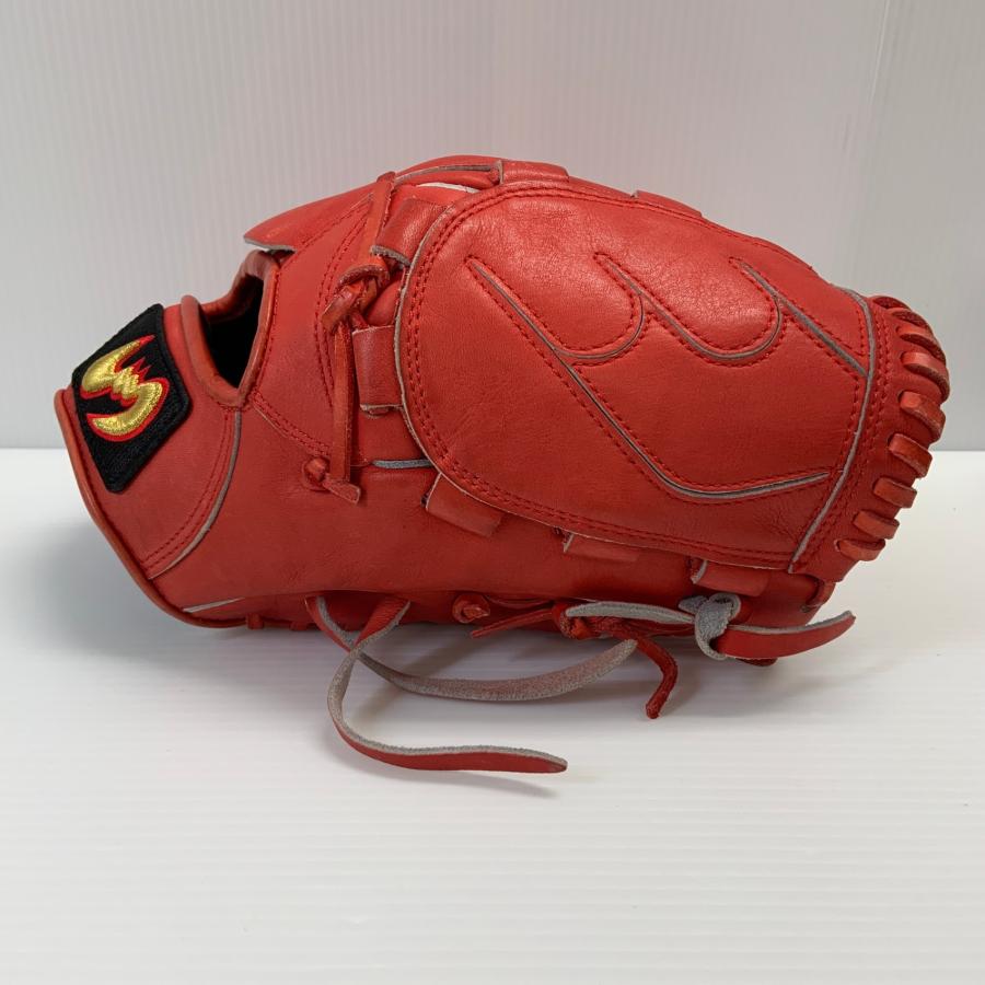 ジームス Zeems ハイレベルオーダー 軟式 大人 一般 投手用 グローブ ピッチャー グラブ 右投げ オーダー 中古品  野球 8337 ジームス Zeems ハイレベルオーダー 軟式 大人 一般 投手用 グローブ
