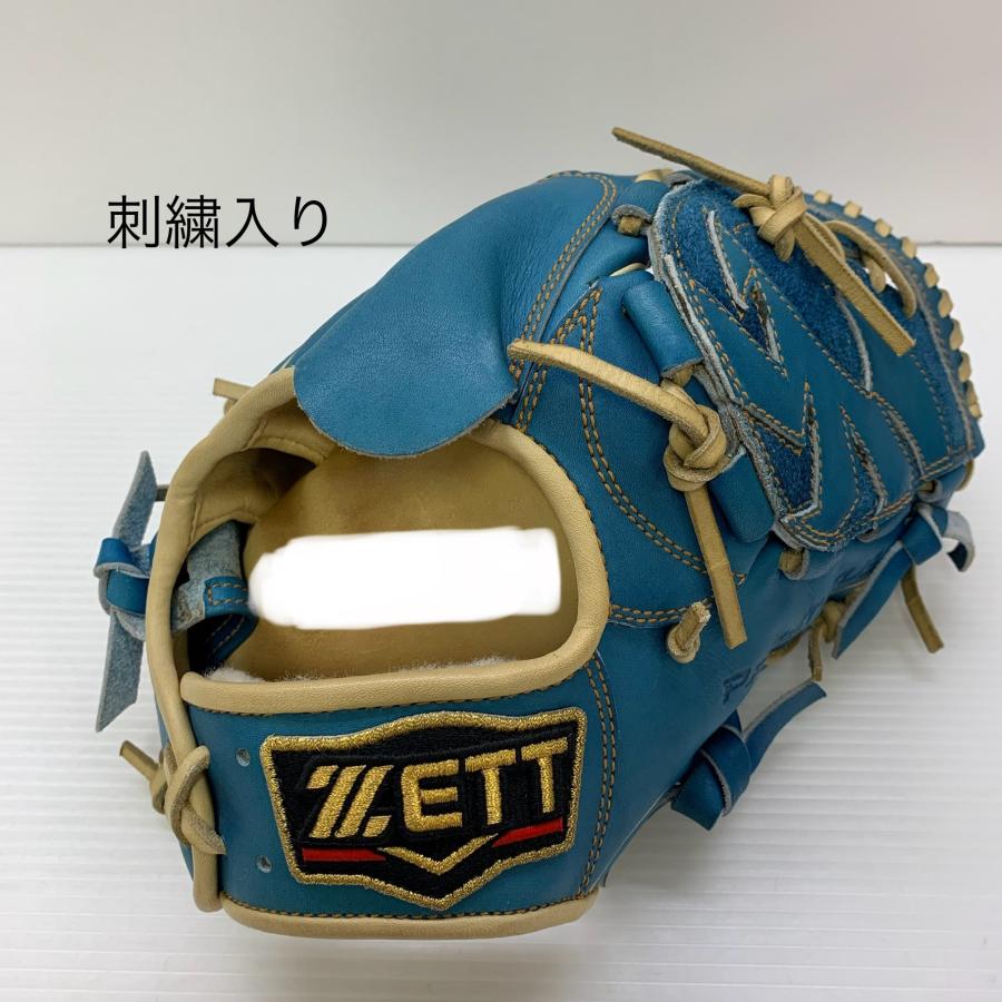 良型　プロステイタス　野球 軟式グローブ 一般用　大人　右投げ　グラブ　投手 野球 ゼット 軟式グローブ プロステイタス オーダーグラブ 千賀型 ZETT