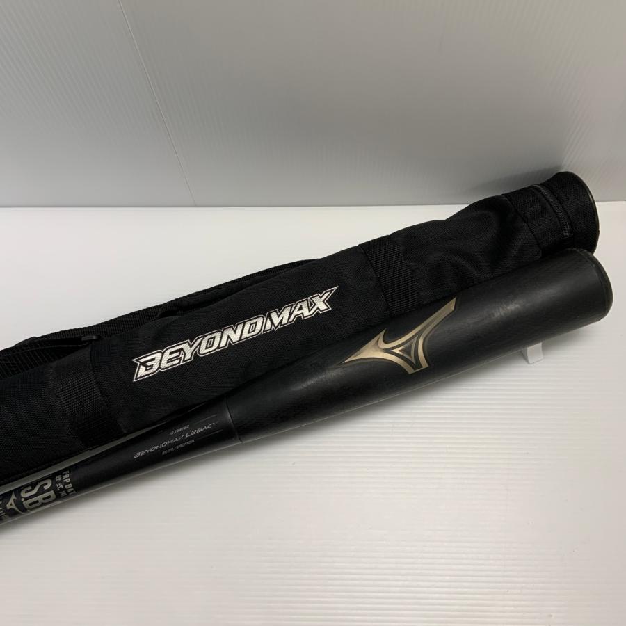 MIZUNO - 中古品 ミズノ MIZUNO ビヨンドマックスレガシー 軟式 FRP製 バット 1CJBR160 ケース付き 6860 ミズノ MIZUNO ビヨンドマックスレガシー 軟式 大人 一般 FRP製バット