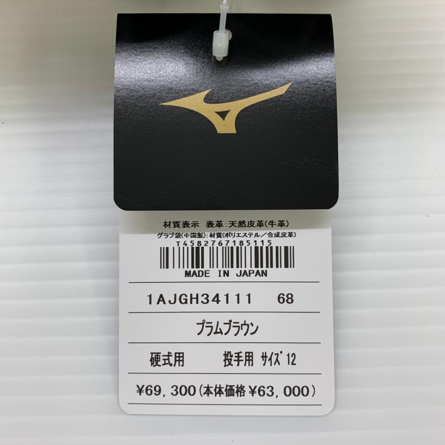 ミズノ MIZUNO ミズノプロ mizunopro 1AJGH34111 硬式 大人 一般 投手