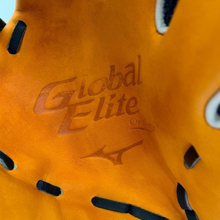 中古品 ミズノ MIZUNO グローバルエリート オーダー 軟式 外野用