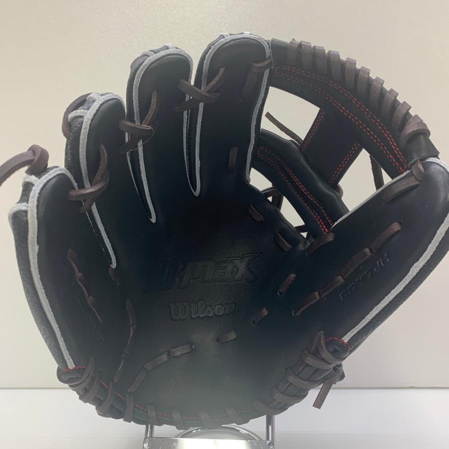 Wilson ブラック 軟式グローブ　左投 ウィルソン Wilson 少年軟式 子ども オールラウンド グローブ グラブ