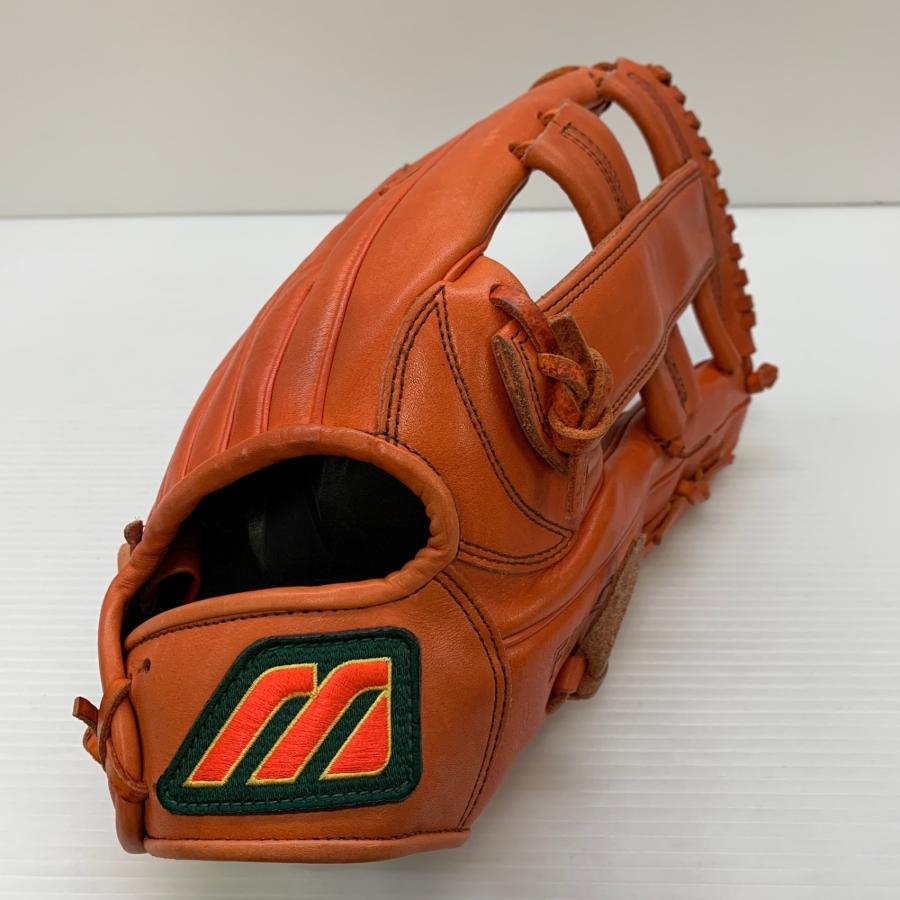 ビックM Mizuno 軟式グローブ 右投げ用 オレンジ 【公式通販】