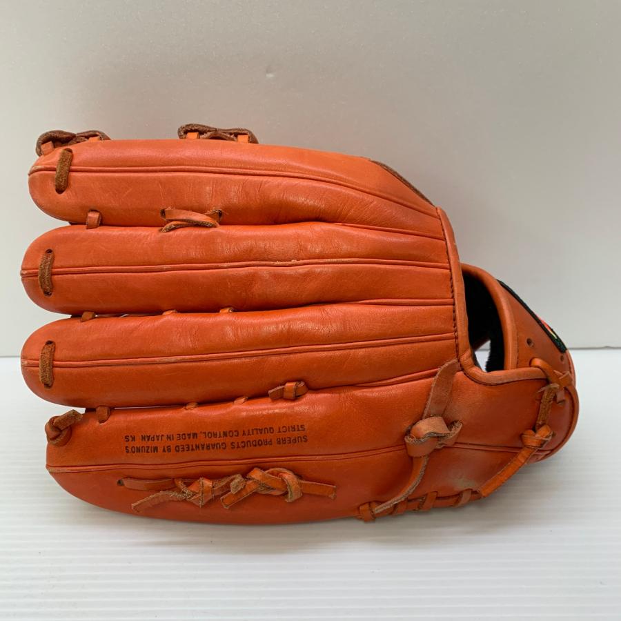 ビックM Mizuno 軟式グローブ 右投げ用 オレンジ 【公式通販】