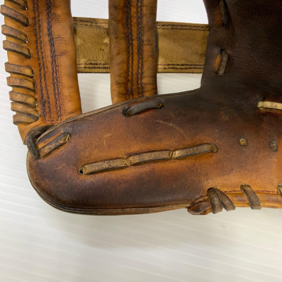 久保田スラッガー KUBOTA SLUGGER  硬式 大人 一般 内野手用 グローブ グラブ 右投げ オーダー 中古品  野球 8016の画像